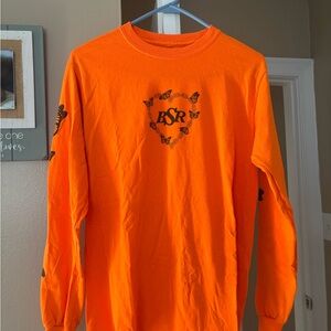 BSR Orange Long Sleeve Top